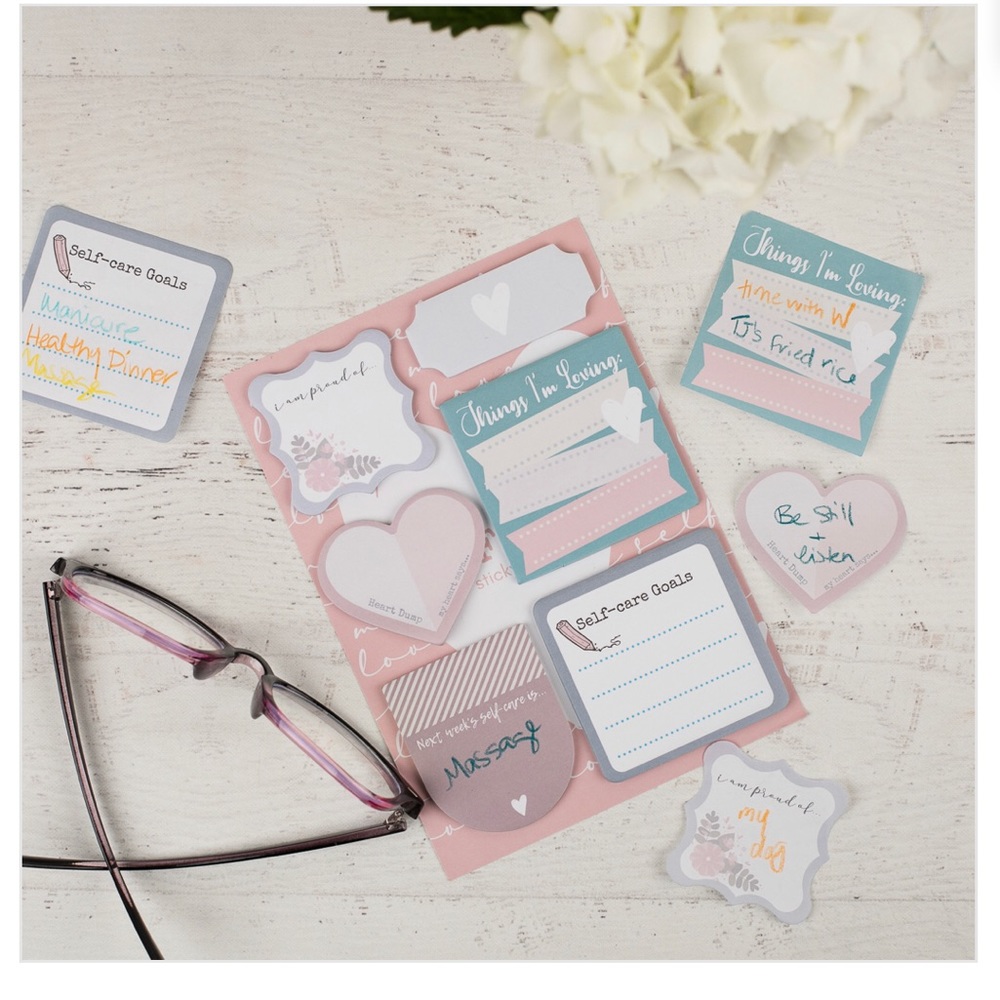 The Happy Shoppe Self Care To Do Sticky Notes‎